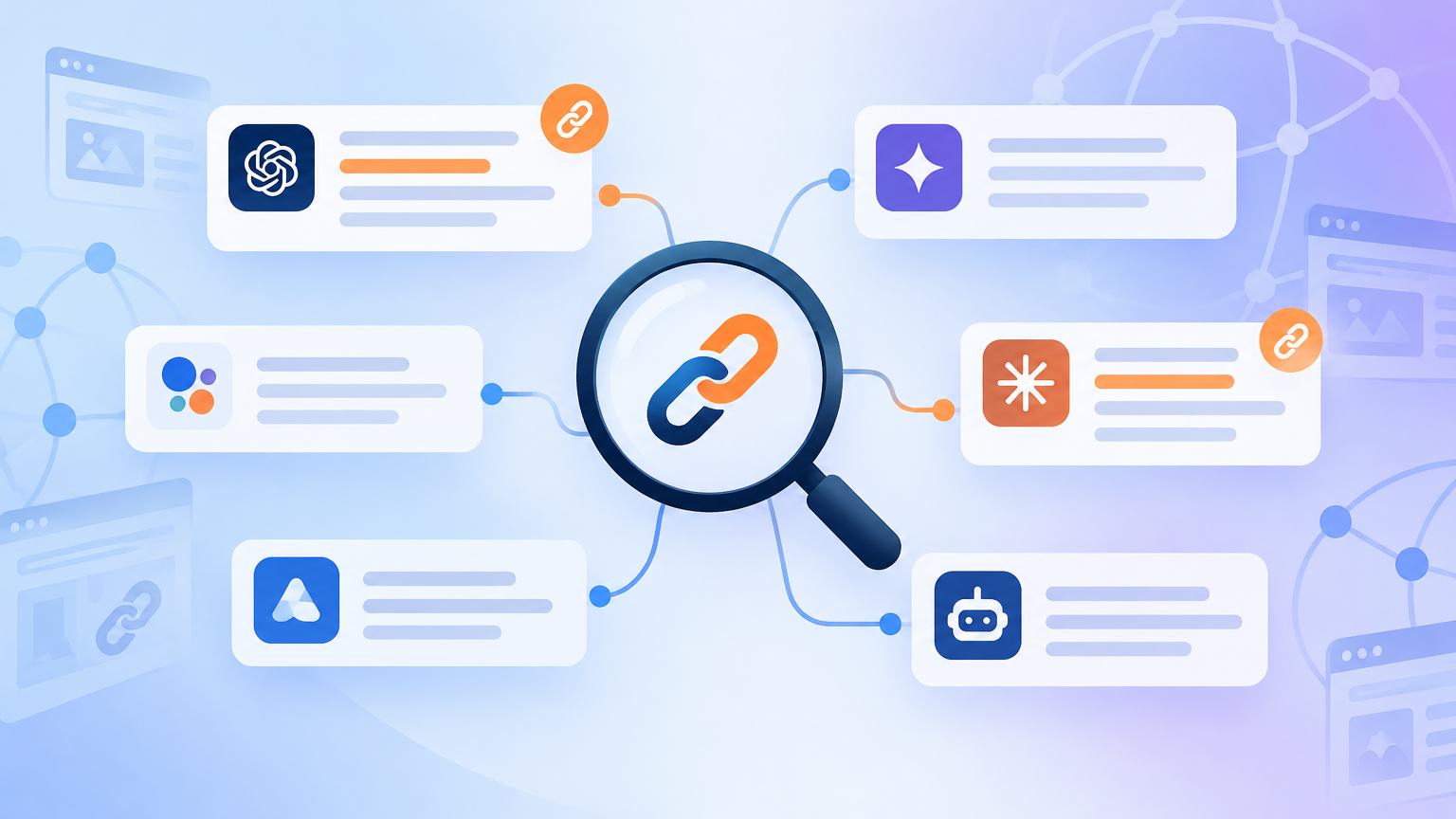 AI visibility tools monitoring brand mentions across several AI assistant answers