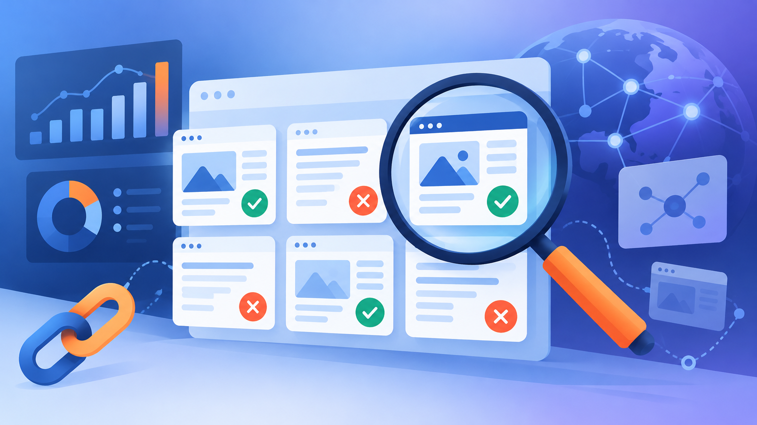Vetting a link building partner: checking traffic, relevance and site quality before approving placements